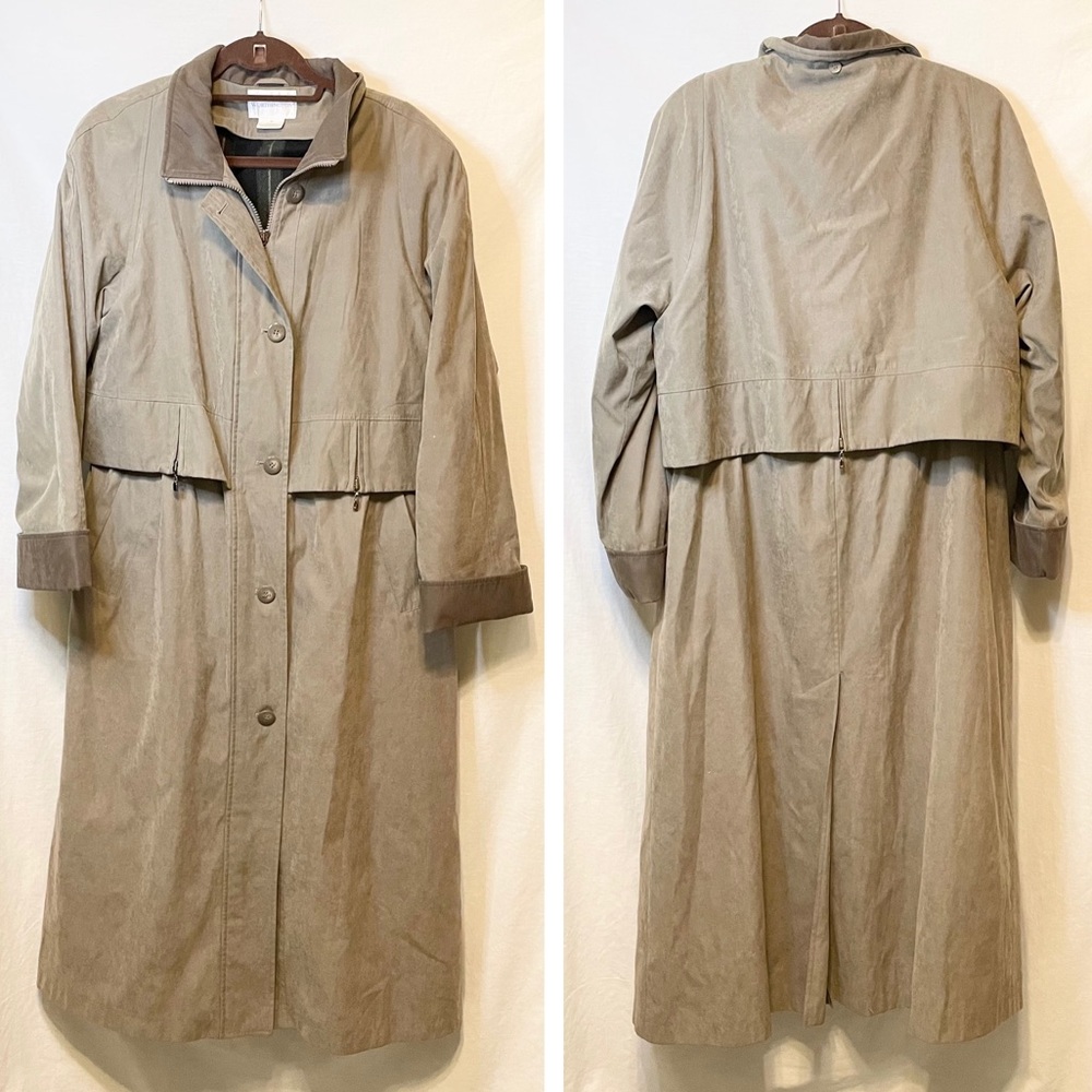 Worthington Heavy Winter Coat Trench Coat - 12